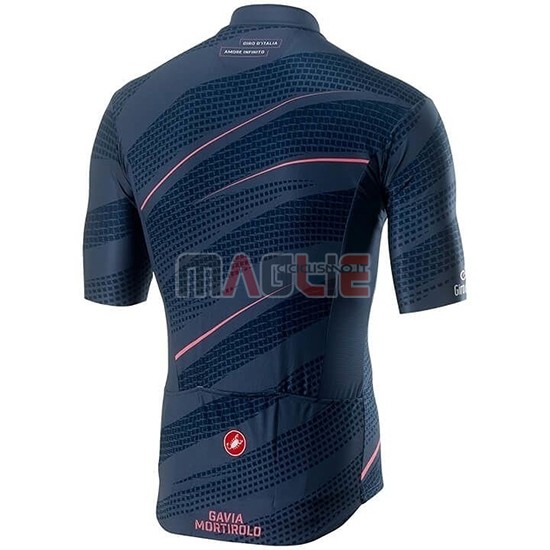 Maglia Giro d'Italia Manica Corta 2019 Spento Blu